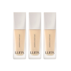 3 x LUNA Long Lasting Foundation 30ml #22 Beige