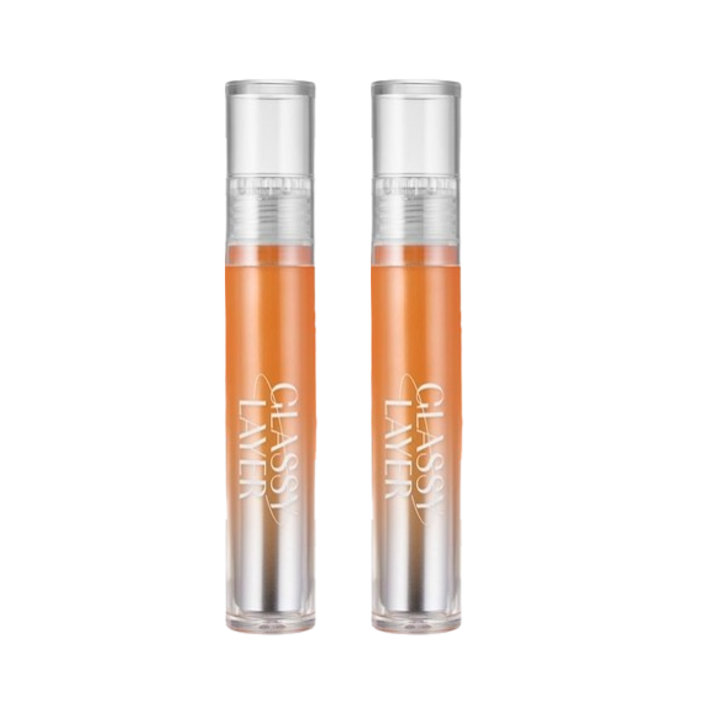2 x LUNA Glassy Layer Tint #1 Coco Beige 3g