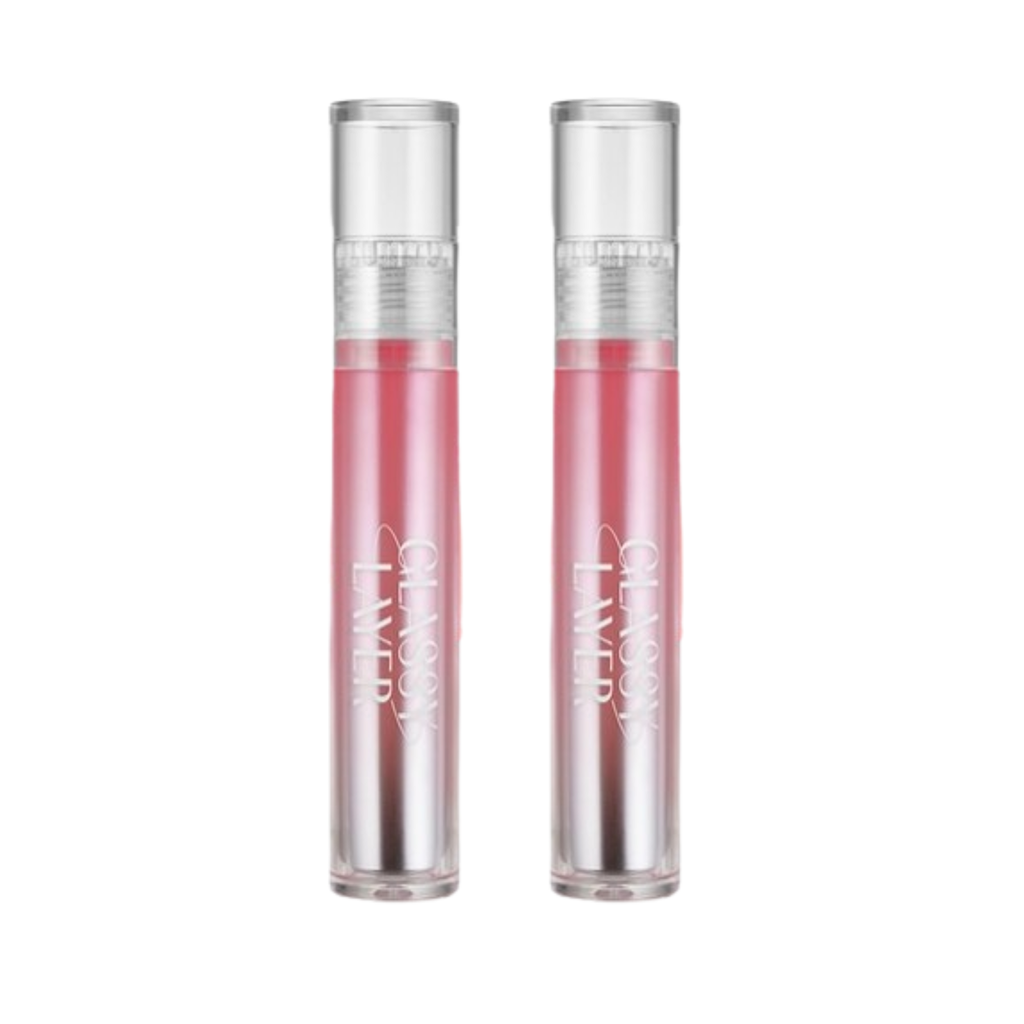 2 x LUNA Glassy Layer Tint #4 Dewy Peach 3g
