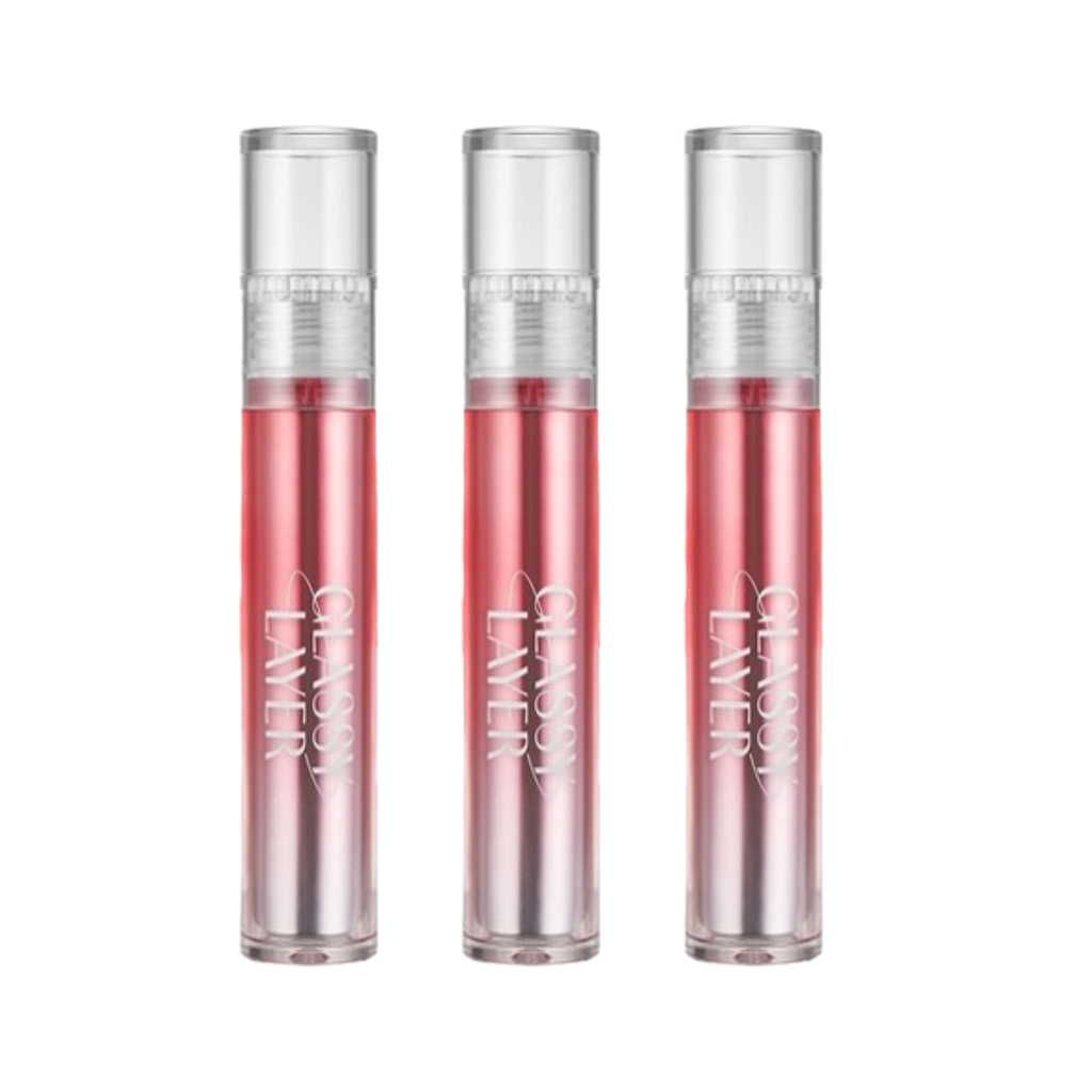 3 x LUNA Glassy Layer Tint #5 Cherish Grape 3g