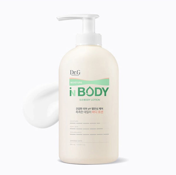 2 x Dr.G Moisture in Body 5.0 Body Lotion 500ml from Korea