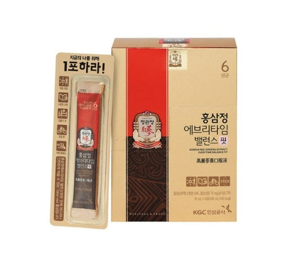 JungKwanJang Red Ginseng Extract Everytime Balance Fit (10ml x 14 pack) from Korea by JungKwanJang