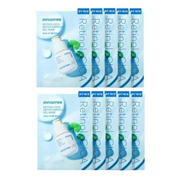 Innisfree Retinol Cica Repair Ampoule Gel Mask, Innisfree Retinol Cica Repair Ampoule Gel Mask_1