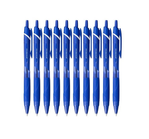 10 x Jetstream Ballpoint Pen 0.5mm SXN-150 Blue - Smooth Writing & Reliable Ink Flow