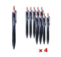 40 x Jetstream SXN-150-38 0.38mm Ballpoint Pen, Red