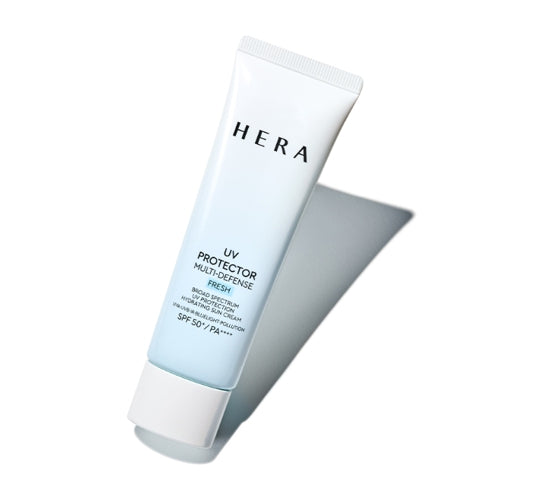 HERA UV Protector Multi Defense Fresh 50ml SPF 50+ / PA+++ from Korea + Sample(2 Item)