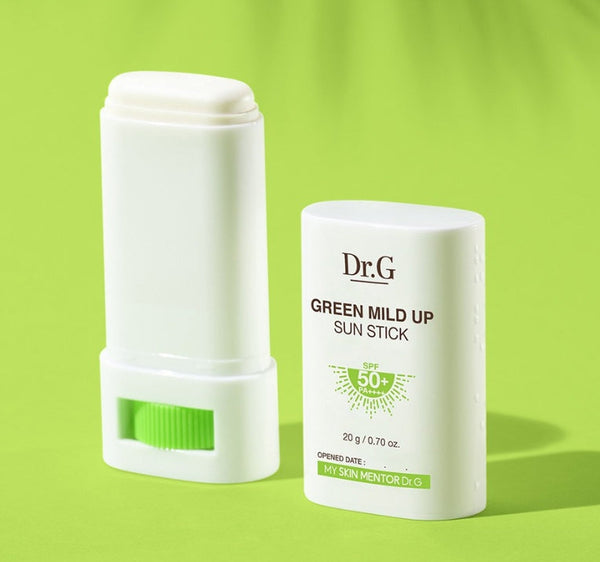 2 x Dr.G Green Mild Up Sun Stick SPF50+ PA++++ 20g from Korea