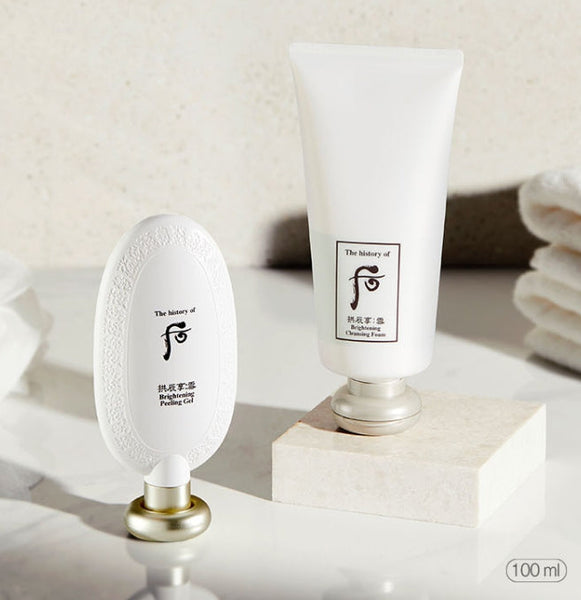 2 x The history of whoo Gongjinhyang:Seol Brightening Cleansing Foam 180ml from Korea