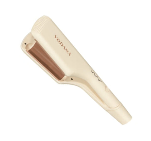 VODANA Triple Flow Wave Iron 32mm, Tiramisu Brown from Korea_H