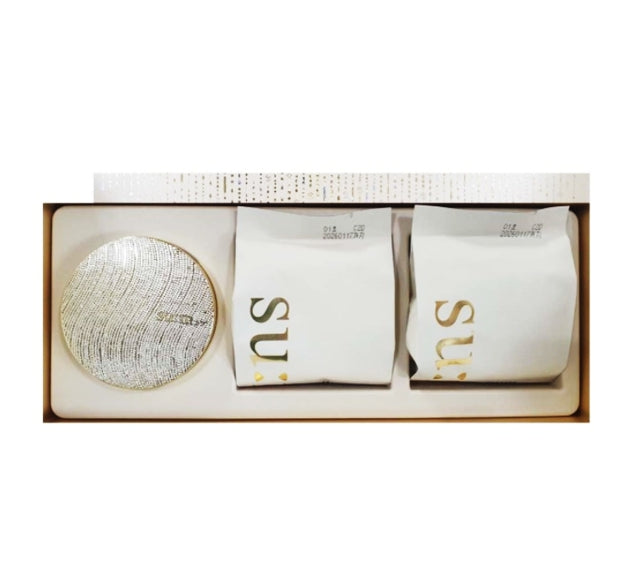 Su:m37 LosecSumma Elixir Golden Cushion #1 April 2025 Set (3 Items) + Pouches (60ea) from Korea