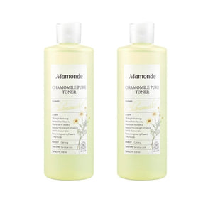 2 x Mamonde Chamomile Pure Toner 500ml from Korea