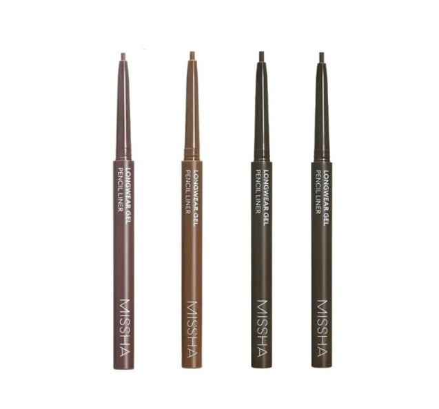 2 x MISSHA Longwear Gel Pencil Liner 0.14g from Korea by MISSHA