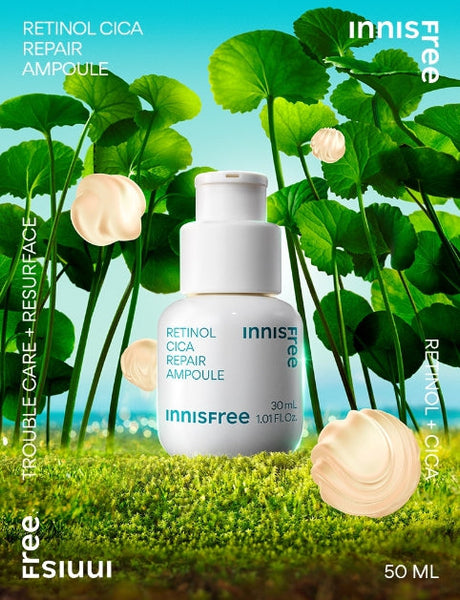 innisfree Retinol Cica Repair Ampoule 50ml from Korea