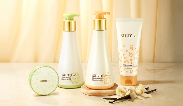 Su:m37 Time Energy Sweet Sun Cushion 15g SPF32 PA++ from Korea