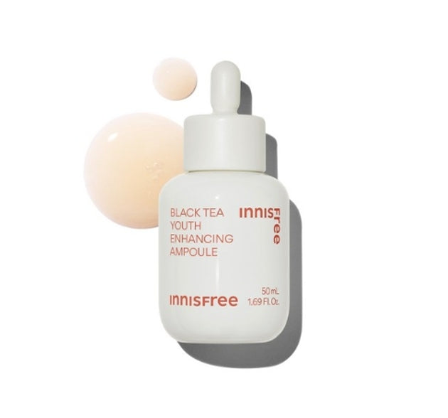 innisfree Black Tea Youth Enhancing Ampoule 50ml from Korea, innisfree Black Tea Youth Enhancing Ampoule 50ml from Korea_1