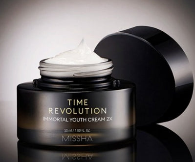 MISSHA Time Revolution Immortal Youth Cream 2X 50ml from Korea by MISSHA