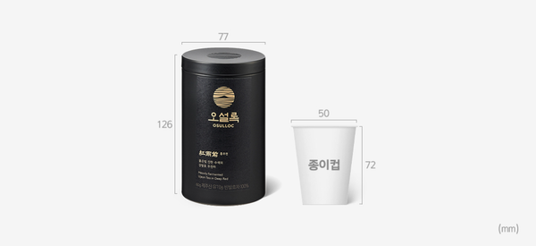 OSULLOC RED UJEON Premium Tea, 1 Pack 60g, from Korea by OSULLOC