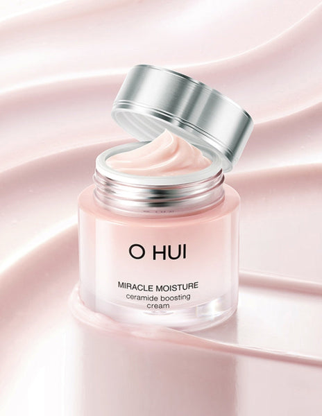 2 x O HUI Miracle Moisture Ceramide Boosting Cream 60ml from Korea