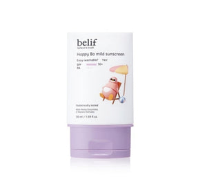 belif Happy Bo Mild Sunscreen SPF 50+, PA++++ 50ml from Korea