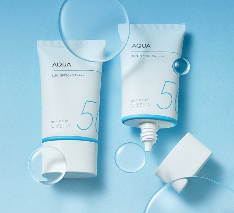MISSHA All Around Safe Block Aqua Sun Cream 50ml SPF50+ PA++++ from Korea by MISSHA