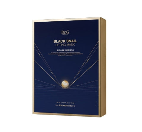 10 x Dr.G Royal Black Snail Lifting Mask 28ml from Korea