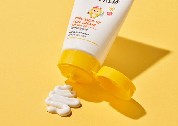 ATOPALM Zinc Mild Up Sun Cream 65g, SPF50+ PA++++ from Korea by ATOPALM