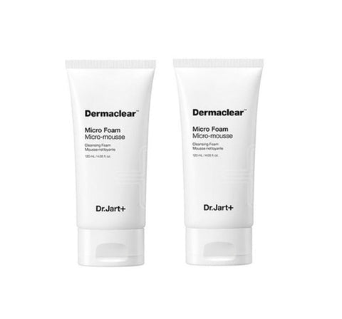 2 x Dr.Jart+ Dermaclear Micro Foam 120ml from Korea, 2 x Dr.Jart+ Dermaclear Micro Foam 120ml from Korea_1, 2 x Dr.Jart+ Dermaclear Micro Foam 120ml from Korea_2