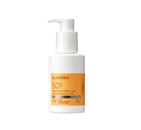 ILLIYOON Mild Eay-wash Sun Cream 150ml SPF50+ PA++++ from Korea