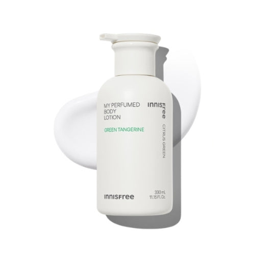 2 x innisfree My Perfumed Body Lotion Green Tangerine 330ml from Korea, 2 x innisfree My Perfumed Body Lotion Green Tangerine 330ml from Korea_1