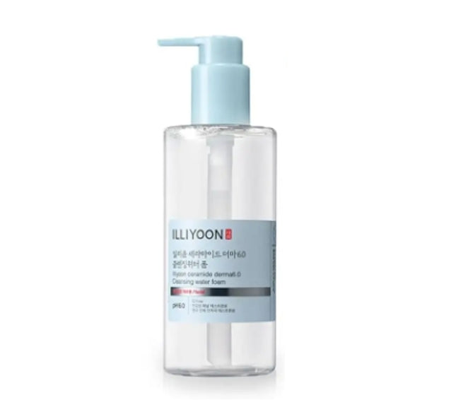 2 x ILLIYOON Ceramide Derma 6.0 Cleansing Water Foam 250ml from Korea