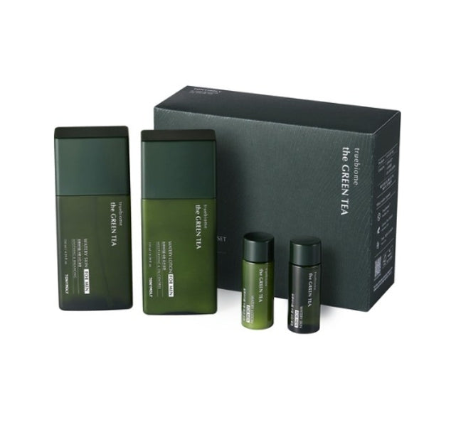 [MEN] TONYMOLY The Green Tea Truebiome Watery For Men Set (4 Items) from Korea