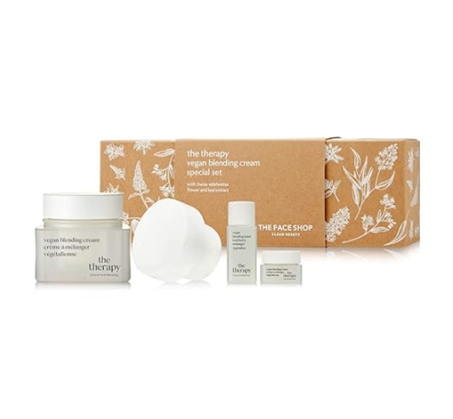 Overview# A Vegan anti-aging cream with gel cream on the top layer and hydrating cream at the bottom layer. The set includes 