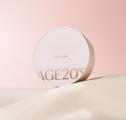 2 x AGE 20's The Origin Essence Pact #13 #21 #23 Pack (Main+Refill+Refill), SPF50+ PA+++ from Korea