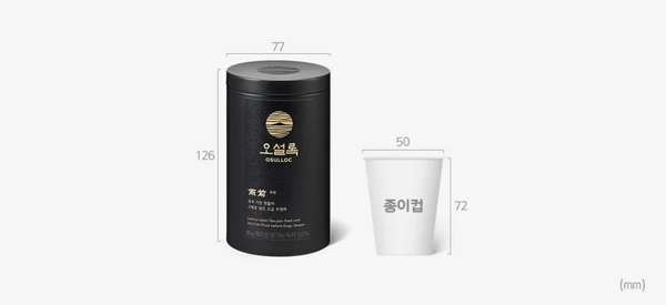 OSULLOC UJEON Premium Tea, 1 Pack 60g, from Korea