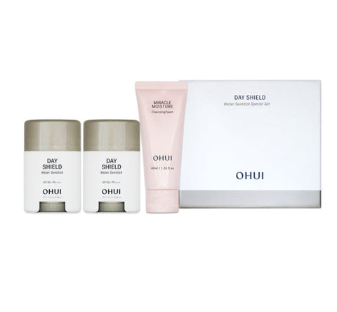O HUI Day Shield Water Sun Stick Duo June 2025 Set (3 Items) SPF50+, PA++++ from Korea