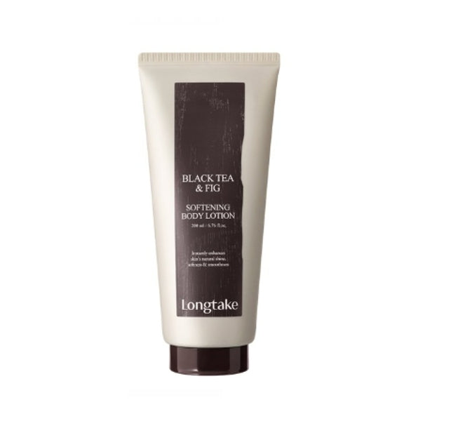LONGTAKE Black Tea & Fig Softening Body Lotion 200ml from Korea by Longtake