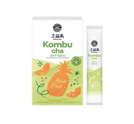 Osulloc Kombucha Applepine, 1 Box 10 Sticks, from Korea by OSULLOC
