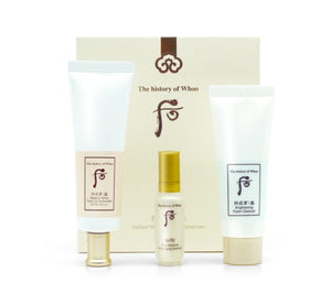 The history of whoo Gongjinhyang:Seol Radiant White Tone Up Sunscreen Dec. 2024 Set (3 Items) from Korea