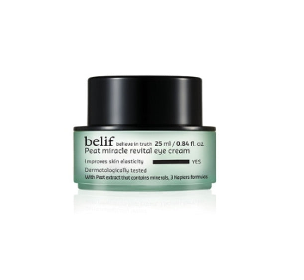 belif Peat Miracle Revital Eye Cream 25ml from Korea by belif