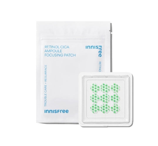 innisfree Retinol Cica Ampoule Focusing Patch (9 Patches) from Korea