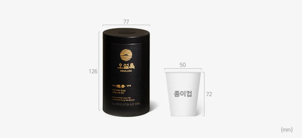 OSULLOC ILLOHYANG Premium Tea 60g from Korea by OSULLOC