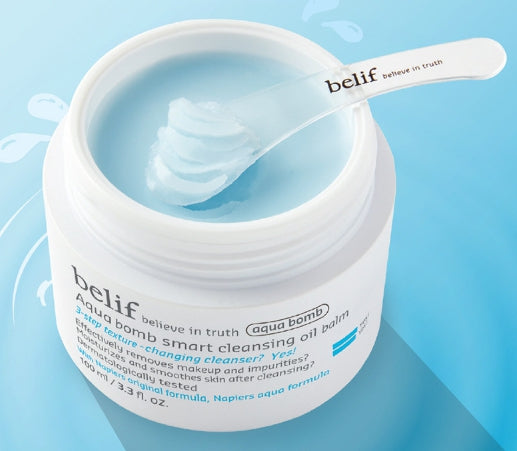 2 x belif Aqua Bomb Smart Cleansing Oil Balm 100ml from Korea