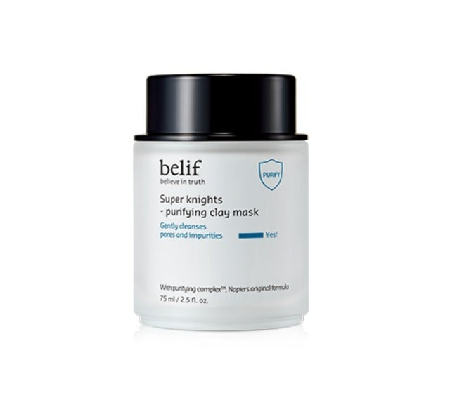 belif Super Knights Purifying Clay Mask 75ml from Korea