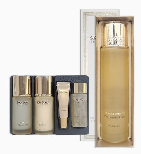 O HUI The first Geniture Cell Essential Source Big Size 180ml July 2025 from Korea + Trave Kit(3 Items)