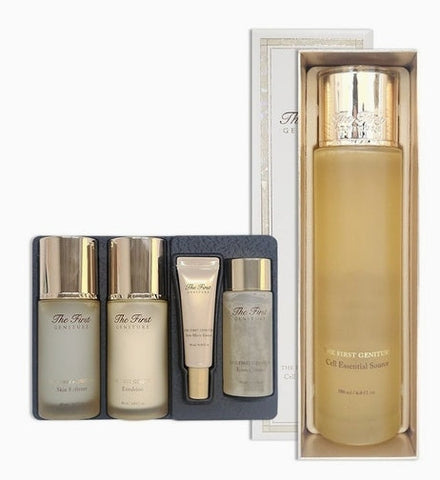 O HUI The first Geniture Cell Essential Source Big Size 180ml July 2025 from Korea + Trave Kit(3 Items)