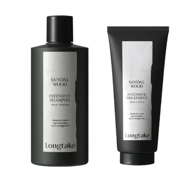 LONGTAKE Sandalwood Shampoo + Treatment Set (2 Items) from Korea by Longtake