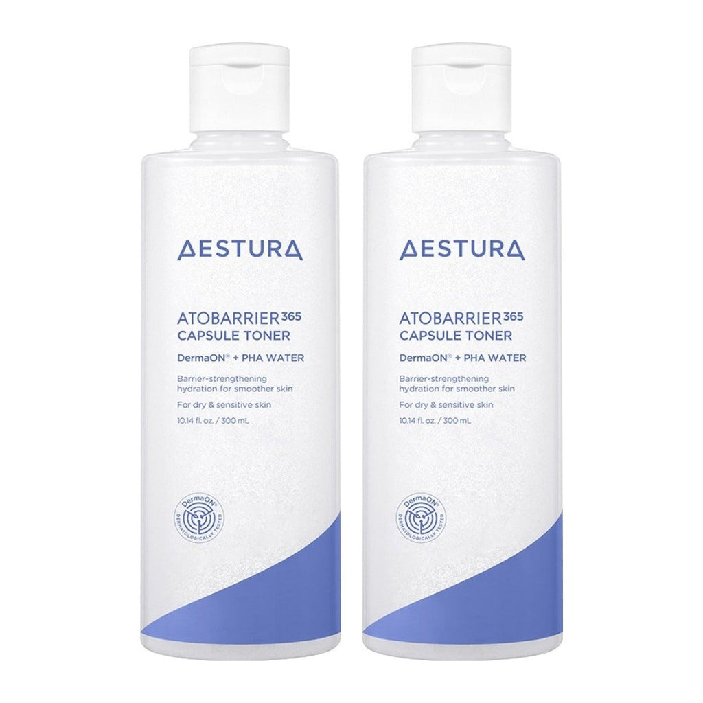 AESTURA Atobarrier 365 Capsule Toner 300ml bottle – 2 pack