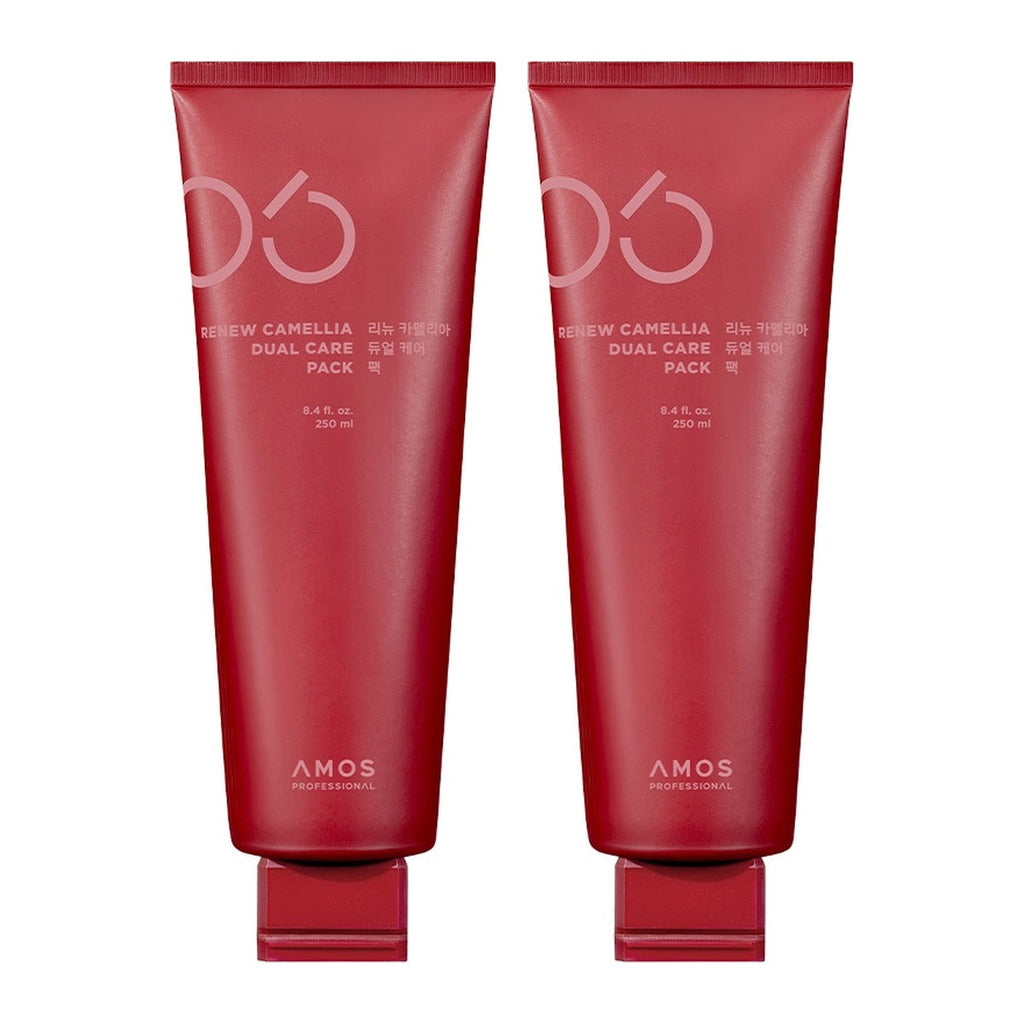 AMOS PROFESSIONAL Renew Camellia Dual Care Pack 250ml tube – 2 pack