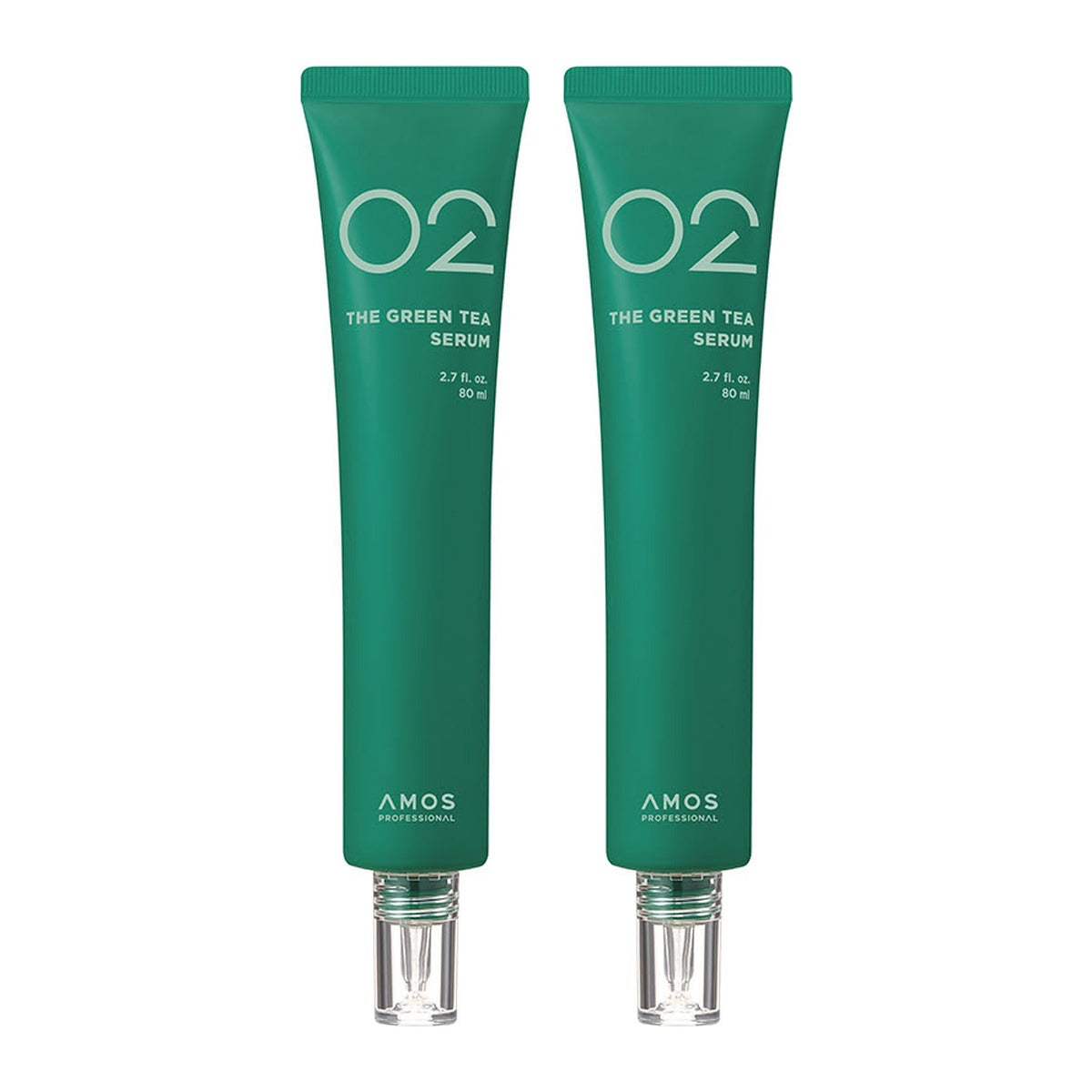 AMOS PROFESSIONAL The Green Tea Serum 80ml bottle – 2 pack