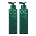 AMOS PROFESSIONAL The Green Tea Shampoo for Oily Scalp 500g bottle – 2 pack